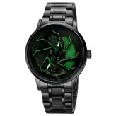 ساعت مچی رینگی مردانه رینگ چرخشی رنگ ثابت ضد اب کیفیت عالی