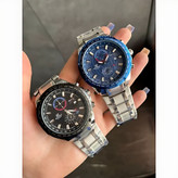 ساعت مچی مردانه اورجینال کاسیو ادی فایس سه موتور فعال ضد اب رنگ ثابت